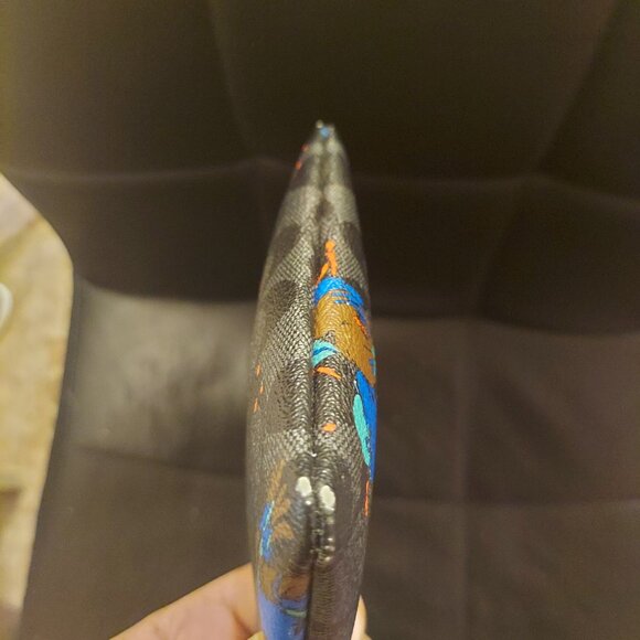 Reserved Coach Sierra Bird Print Signature Wristlet - Picture 5 of 10